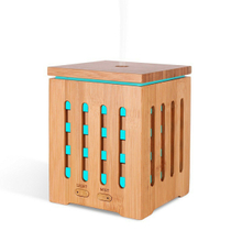 Bamboo Ultrasonic Cool Mist Aroma Diffuser Essential Oil Diffuser Humidifier