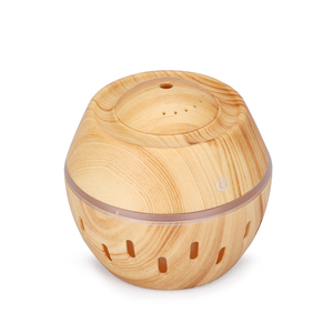 Cute Mini Wooden Grain Humidifier for Office 300ml