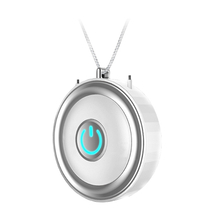 Air Purifier Necklace Negative Ion Generator Portable USB Personal Air Freshener