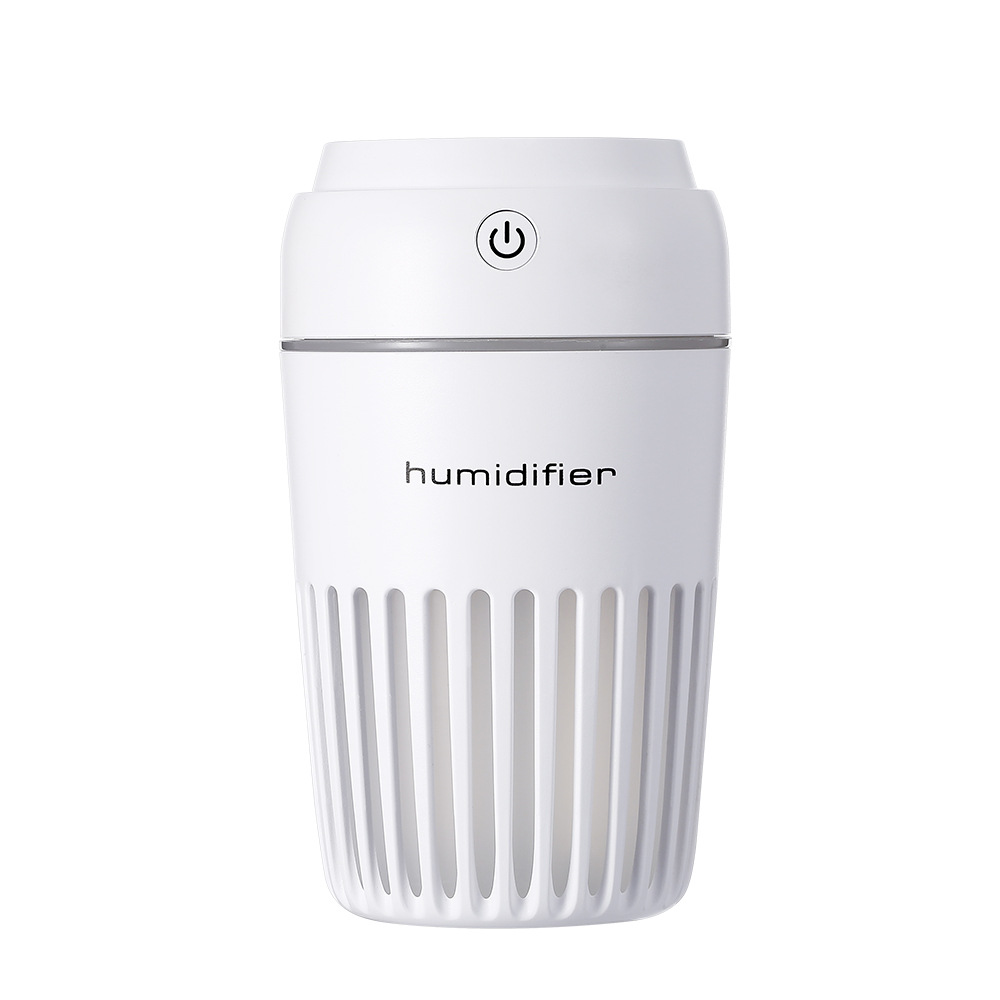 Colorful Lamp Time Cup Humidifier Fashion Delicate Moisturizer Dry Water Portable Bedroom Air-Conditioning Room Car