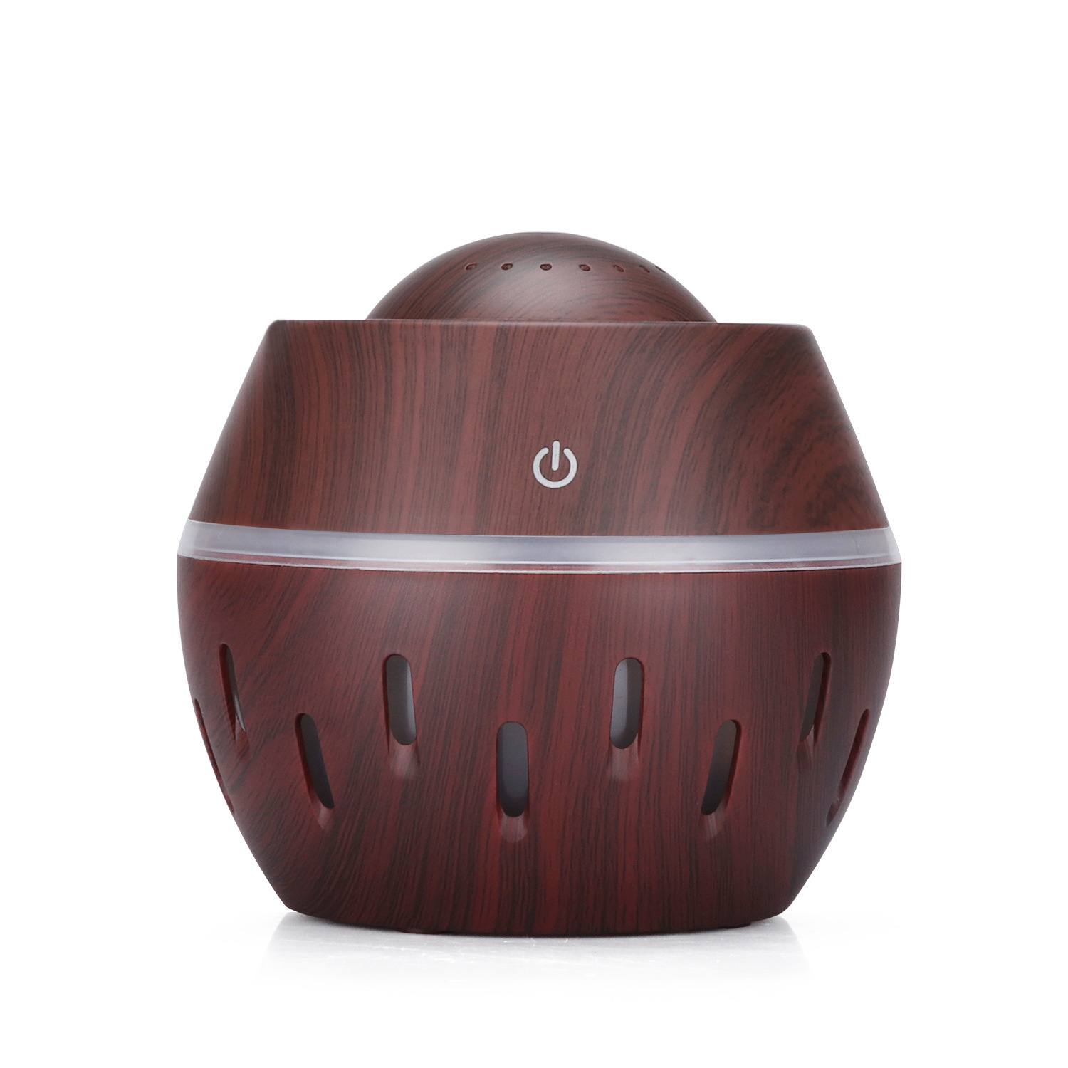 Cute Mini Wooden Grain Humidifier for Office 300ml